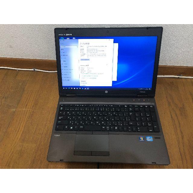 HP ProBook 6570b Core i5-3360M メモリ8GB