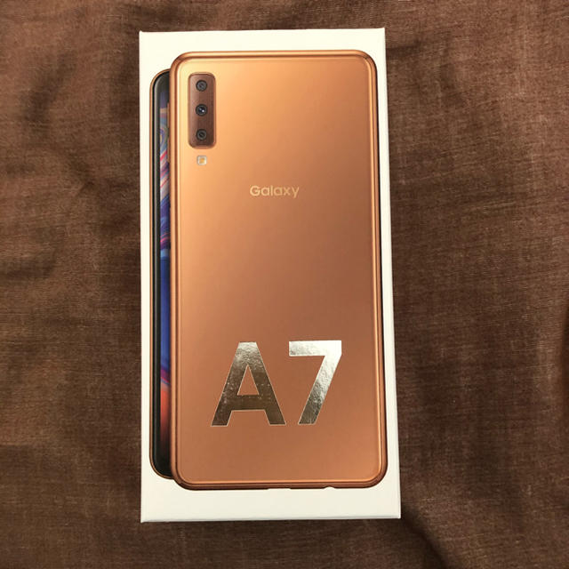 ★新品未開封★Galaxy A7 ゴールド Simフリー Samsung★