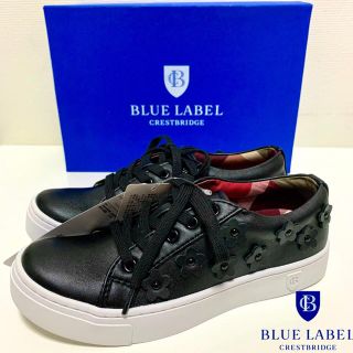 バーバリーブルーレーベル(BURBERRY BLUE LABEL)のBLUE LABEL ブルーレーベル フラワースニーカー (スニーカー)