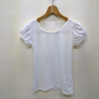 Tシャツ(白)バルーン袖(Tシャツ(半袖/袖なし))