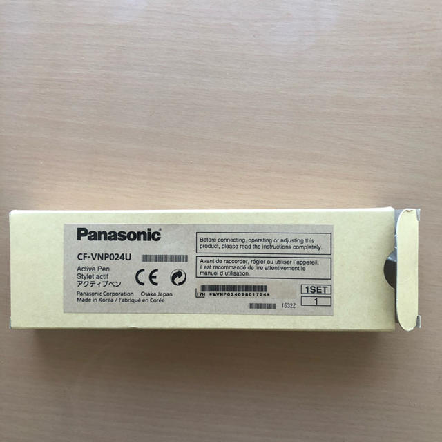 Panasonic(パナソニック)の【新品送料込】 CF-QV/XZシリーズ用アクティブペン CF-VNP024U スマホ/家電/カメラのPC/タブレット(PC周辺機器)の商品写真