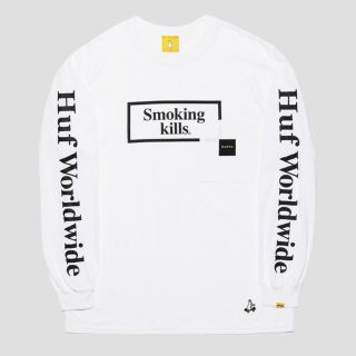 ハフ(HUF)の［XL］HUF #FR2 Smoking kills POC ロングスリーブ t(Tシャツ/カットソー(七分/長袖))