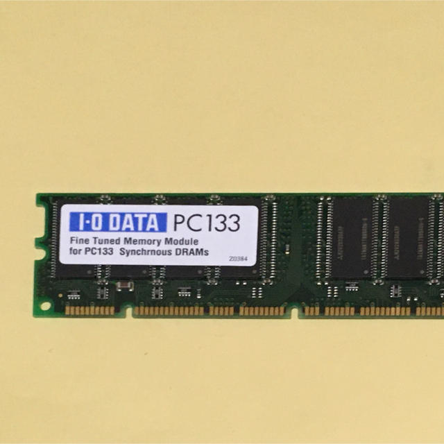 IODATA(アイオーデータ)のI.O DATA製 PC133メモリ スマホ/家電/カメラのPC/タブレット(PCパーツ)の商品写真