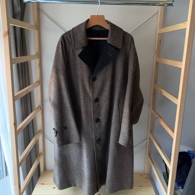 COMOLI(コモリ)のKAPTAIN SUNSHINE リバーシブル チェスターフィールドコート メンズのジャケット/アウター(ステンカラーコート)の商品写真