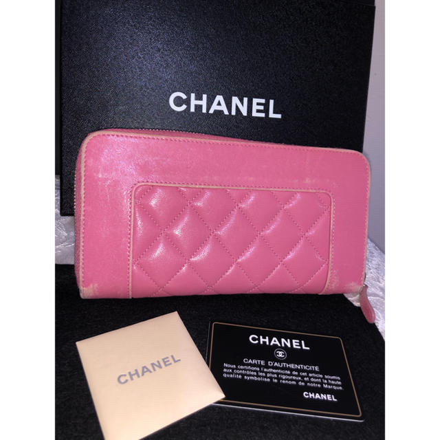 CHANEL - CHANEL シャネル 長財布 ピンクの通販 by 姫ねこ's shop