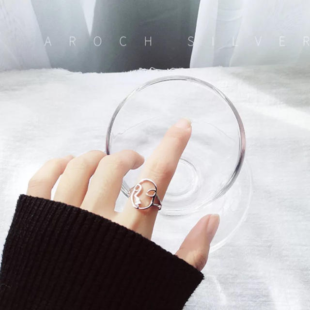 【NEW】インポート♡ボヘミアン フェイスリング  レディースのアクセサリー(リング(指輪))の商品写真