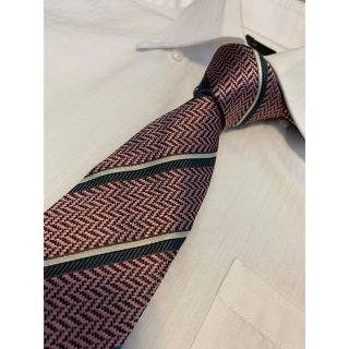 ミッソーニ(MISSONI)のミッソーニ　ピンク（紫っぽい）系ネクタイ(ネクタイ)