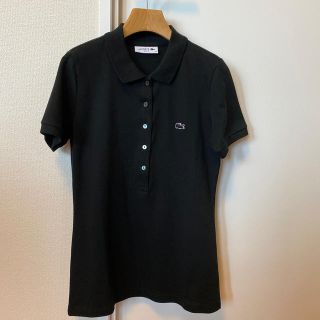 ラコステ(LACOSTE)の【未使用】ラコステ　ポロシャツ　レディース(ポロシャツ)