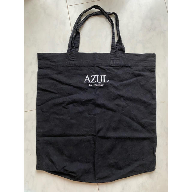 AZUL by moussy(アズールバイマウジー)のAZUL moussy トートバッグ　エコバッグ　ショッパー　ショップ袋 レディースのバッグ(トートバッグ)の商品写真