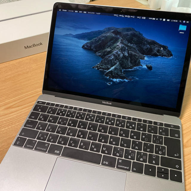 【美品・充放電少】Apple MacBook 12インチ 2017モデル