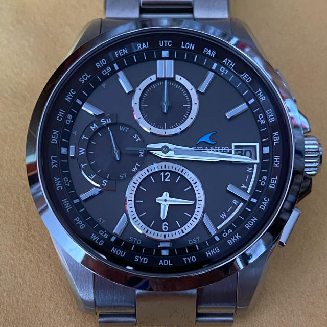 CASIO OCEANUS OCW-T2600-1A2JFメンズ