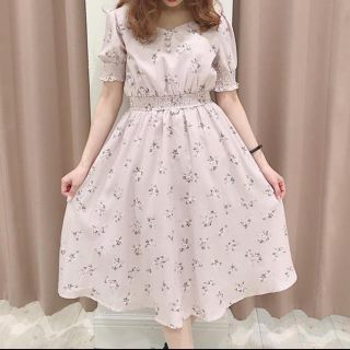 PERI PETITES　花柄ロングワンピース　USA製　M