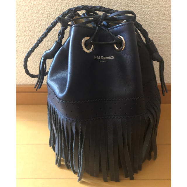 J&M DAVIDSON カーニバル バッグ L ネイビー 黒 最初の chciucit.pedf