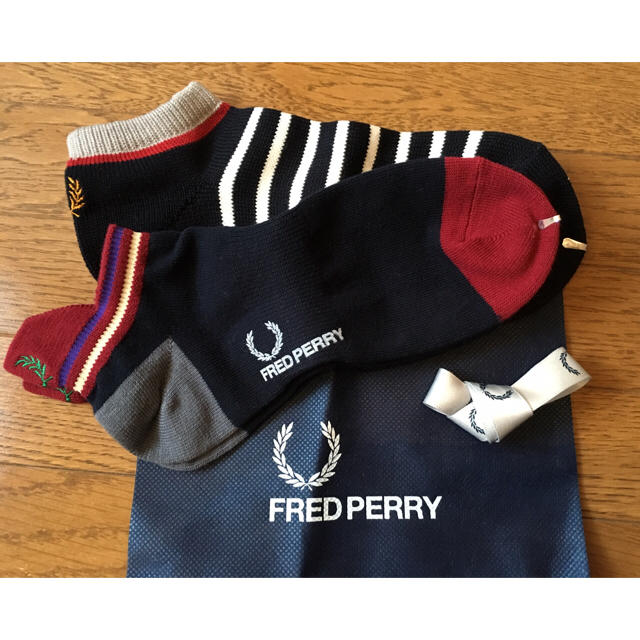 FRED PERRY(フレッドペリー)のメンズ新品☆フレッドペリー靴下 メンズのレッグウェア(ソックス)の商品写真