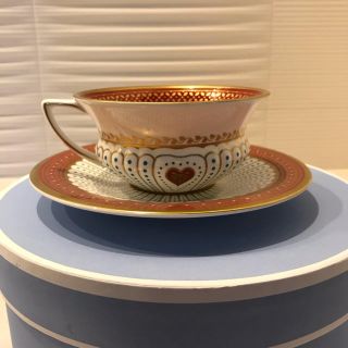 ウェッジウッド(WEDGWOOD)のウェッジウッド クイーンオブハート カップ＆ソーサ 1客(食器)