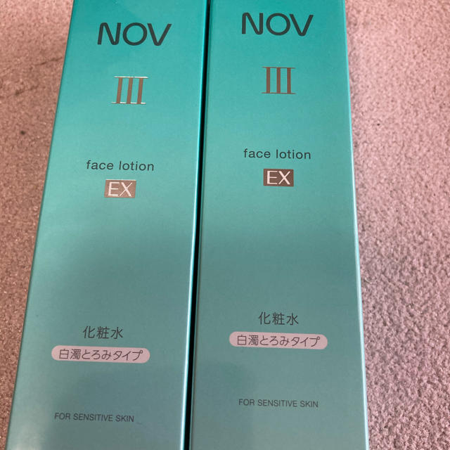 スキンケア/基礎化粧品NOV Ⅲ　フェイスローション化粧水(白濁とろみタイプ)　EX  2本セット
