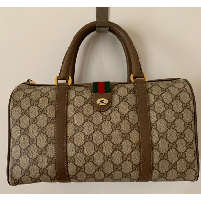 Gucci(グッチ)の極美品　GUCCI オールドグッチ シェリーライン　ミニボストン　ヴィンテージ レディースのバッグ(ボストンバッグ)の商品写真