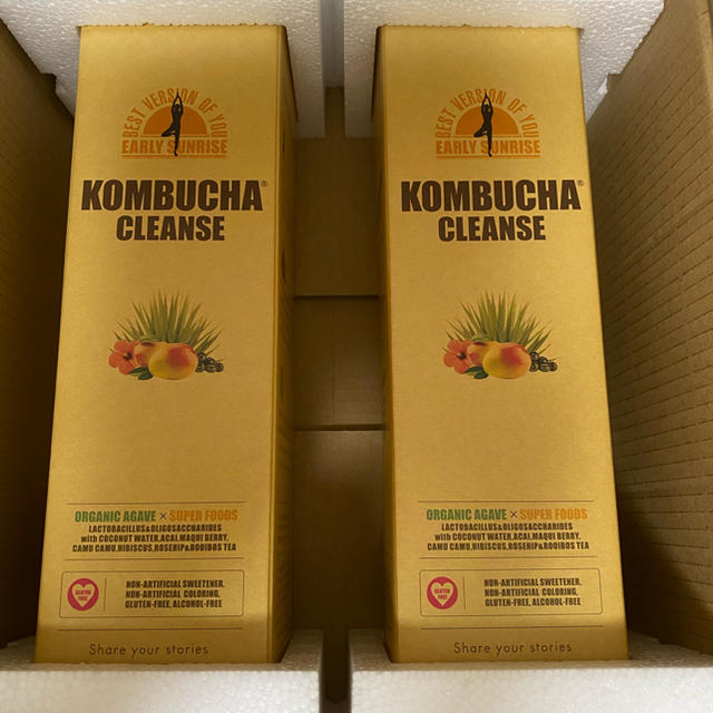 コンブチャクレンズ　kombucha cleanse 2本セット