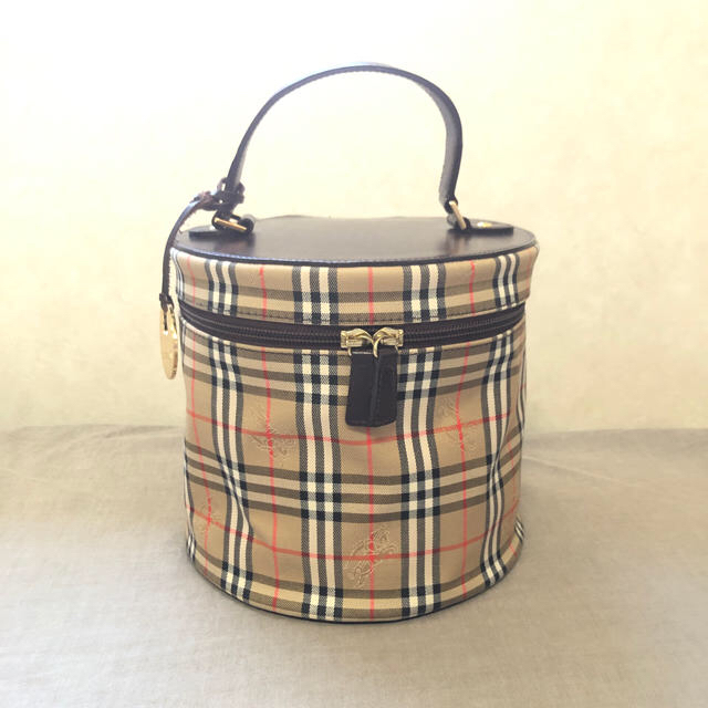 BURBERRY(バーバリー)のburberry バーバリー  バニティ バッグ チェック レディースのバッグ(ハンドバッグ)の商品写真