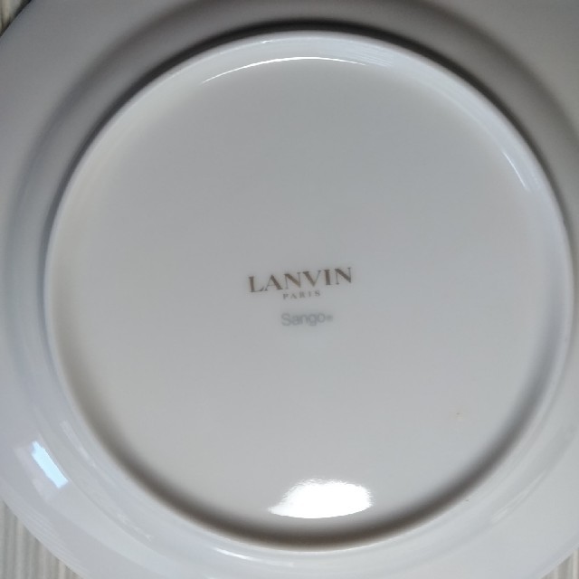 LANVIN(ランバン)の【029】LANVIN  銘々皿 5枚組 インテリア/住まい/日用品のキッチン/食器(食器)の商品写真