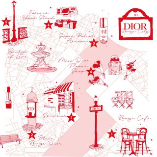 ディオール(Dior)のDiorコースター★2個セット(テーブル用品)