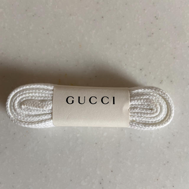 Gucci(グッチ)のGUCCI靴紐 メンズの靴/シューズ(スニーカー)の商品写真