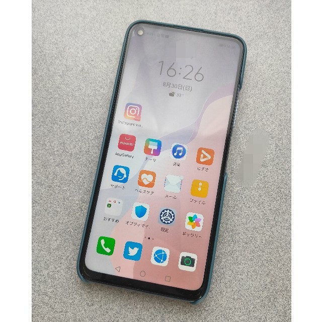 【ケース付き】HUAWEI（ファーウェイ）P40 lite 5G 2