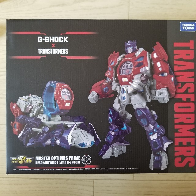 G-SHOCK × TRANSFORMERS マスターオプティマスプライム