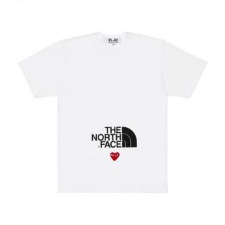 コムデギャルソン(COMME des GARCONS)のギャルソン×ノースフェイスPLAY TOGETHER TレディースL定価以下(Tシャツ(半袖/袖なし))