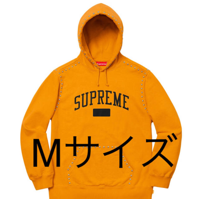 Supreme 18FW  Studded Hooded Sweatshirt