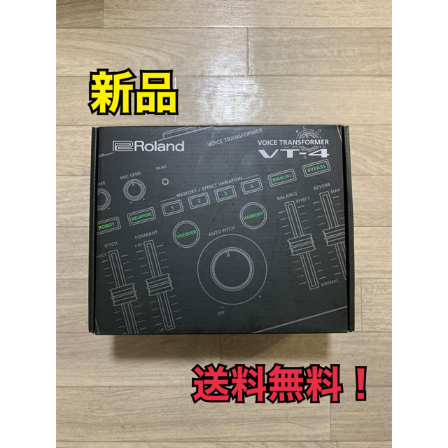 Roland(ローランド)の【送料込】Roland ローランド VT-4 Voice Transformer 楽器のレコーディング/PA機器(その他)の商品写真