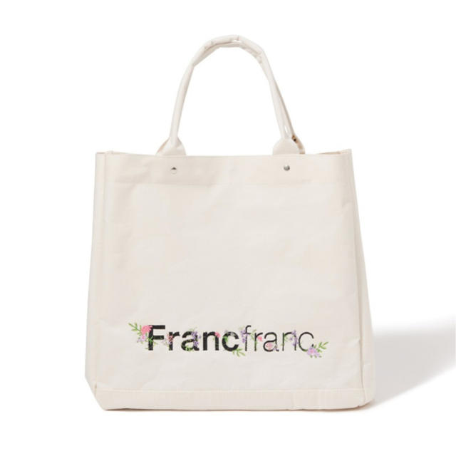 Francfranc(フランフラン)のフランフラン　ロゴトートバッグ　エコバッグ レディースのバッグ(エコバッグ)の商品写真