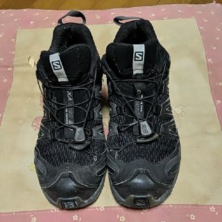 サロモン(SALOMON)のSALOMON 28.5cm スニーカー　送料無料　ブラック(スニーカー)