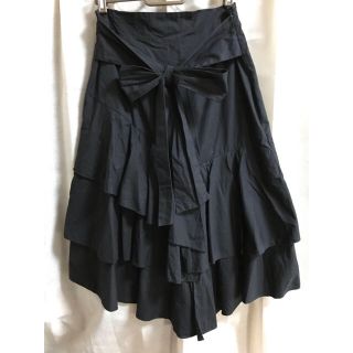 ザラ(ZARA)のZARA フリルスカート(ひざ丈スカート)