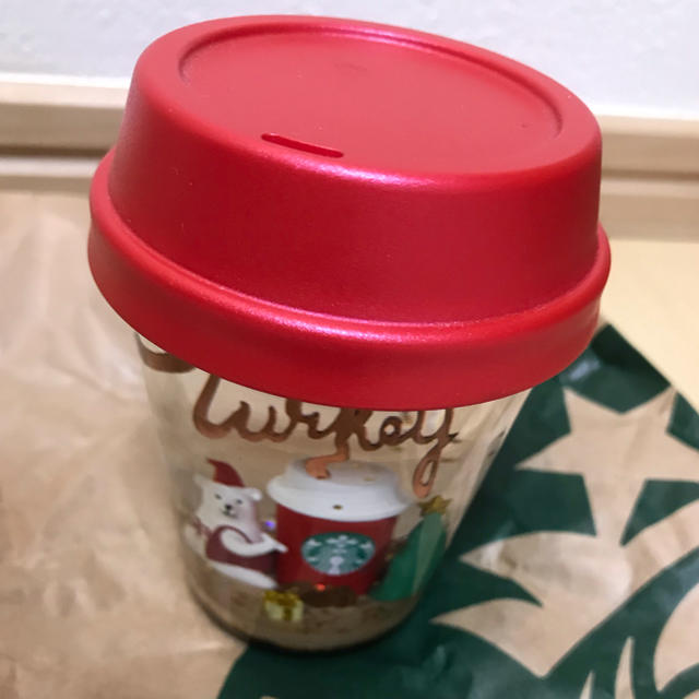 Starbucks Coffee(スターバックスコーヒー)の海外旅行トルコ限定　スターバックススノードームスタバ・レア・お土産・クリスマス インテリア/住まい/日用品のインテリア小物(置物)の商品写真