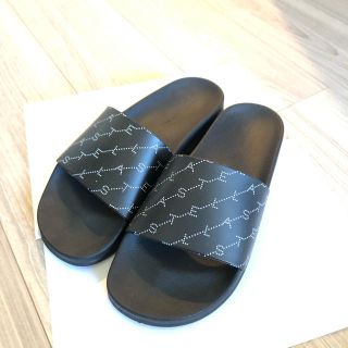 ステラマッカートニー(Stella McCartney)の【美品 値下げ中】STELLA McCARTNEY　 ロゴシャワーサンダル(ビーチサンダル)