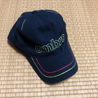 アンブロ(UMBRO)のumbro帽子(キャップ)キッズ55〜57㎝(キャップ)