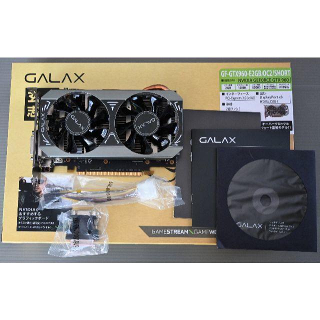 nVIDIA GeForce GTX960（玄人志向GALAX） PCパーツ