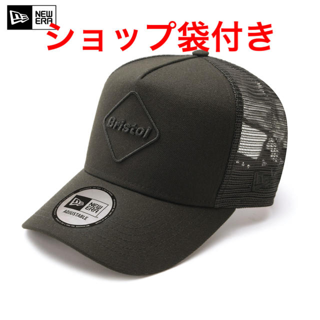 キャップ新品 黒 FCRB メッシュキャップ NEWERA MESHCAP