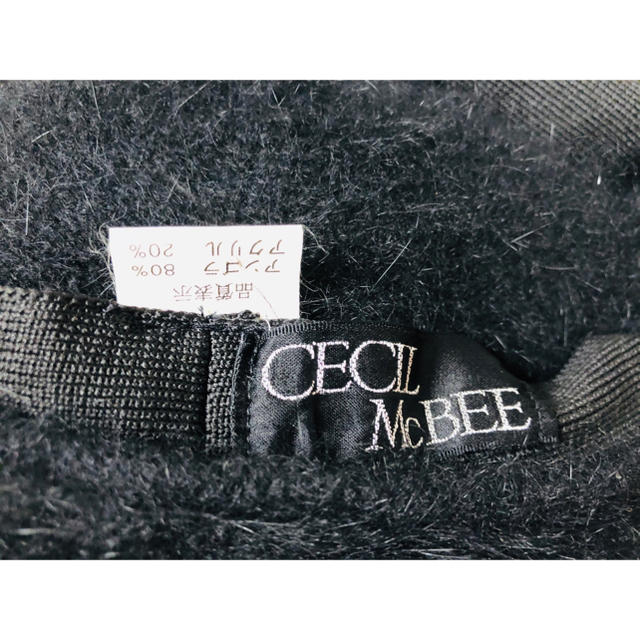 CECIL McBEE(セシルマクビー)のCECIL Mc BEEセシルマクビー ベレー帽 レディースの帽子(ハンチング/ベレー帽)の商品写真