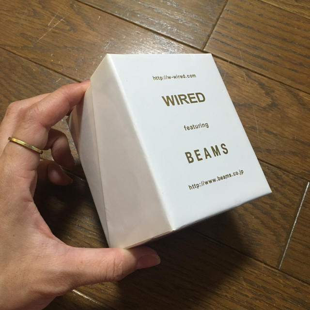 WIRED(ワイアード)の週末限定値下げ　BEAMS WIRED 腕時計　ゴールド　 メンズの時計(腕時計(アナログ))の商品写真