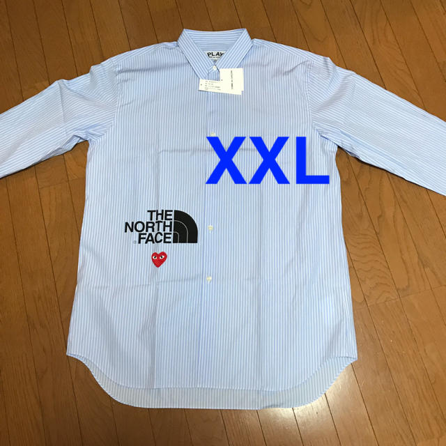 コムデギャルソン✖︎ノースフェイス　コラボシャツ　XXL