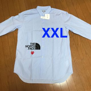 コムデギャルソン(COMME des GARCONS)のコムデギャルソン✖︎ノースフェイス　コラボシャツ　XXL(シャツ)