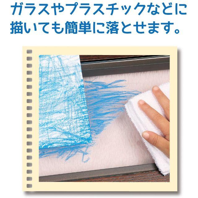 ぺんてる(ペンテル)のぺんてる クレヨン 水でおとせるふとくれよん 12色 インテリア/住まい/日用品の文房具(ペン/マーカー)の商品写真