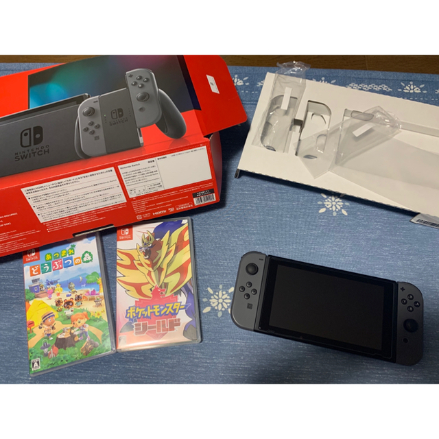 Nintendo Switch Joy-Con(L)/(R) グレーポケモンシールド