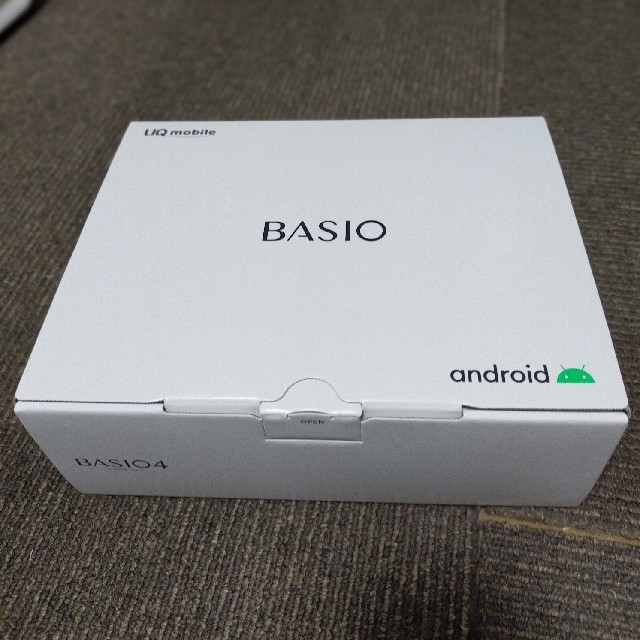 スマートフォン BASIO4 ベイシオフォースマートフォン/携帯電話