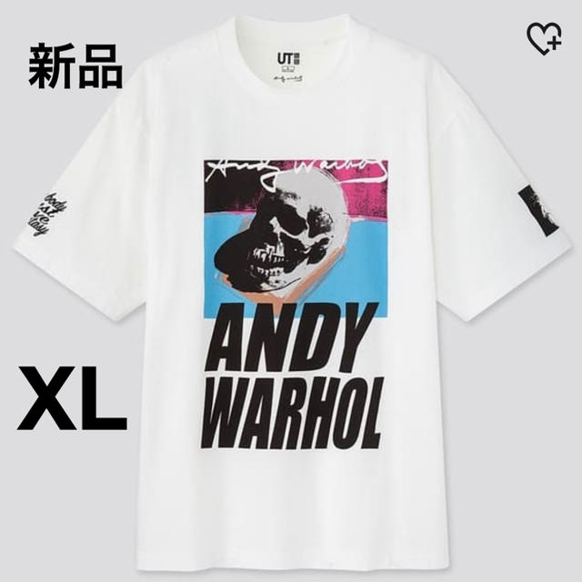 UNIQLO(ユニクロ)のアンディウォーホル　Tシャツ XLサイズ　ユニクロ　新品未使用 メンズのトップス(Tシャツ/カットソー(半袖/袖なし))の商品写真