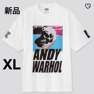 ユニクロ(UNIQLO)のアンディウォーホル　Tシャツ XLサイズ　ユニクロ　新品未使用(Tシャツ/カットソー(半袖/袖なし))