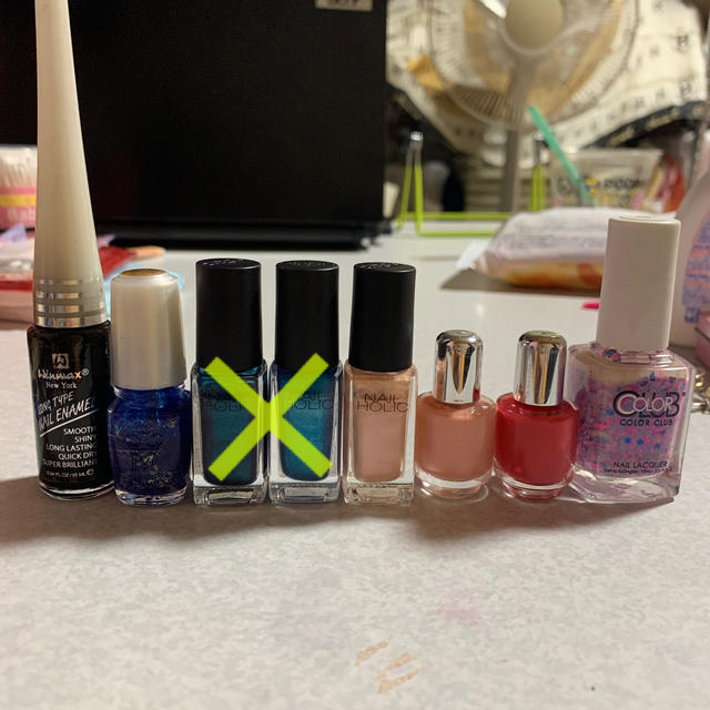 NAIL HOLIC ネイルエナメル マニキュア6本セット