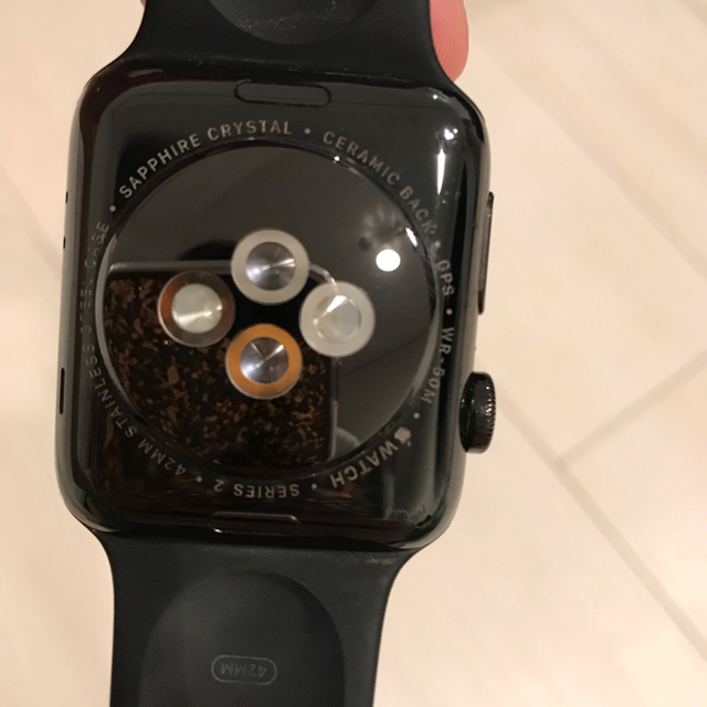 Apple Watch(アップルウォッチ)のApple Watch Series2 ステンレス42mm メンズの時計(腕時計(デジタル))の商品写真